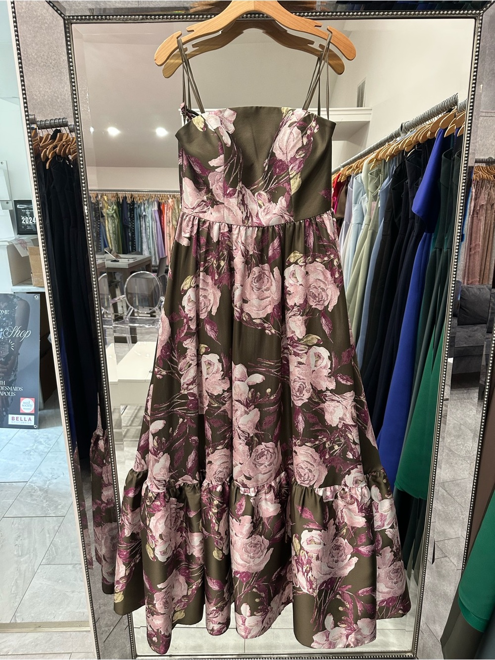 MacDuggal Floral Ballgown